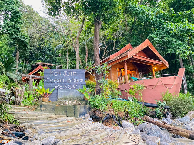  📍Koh jum ocean beach 