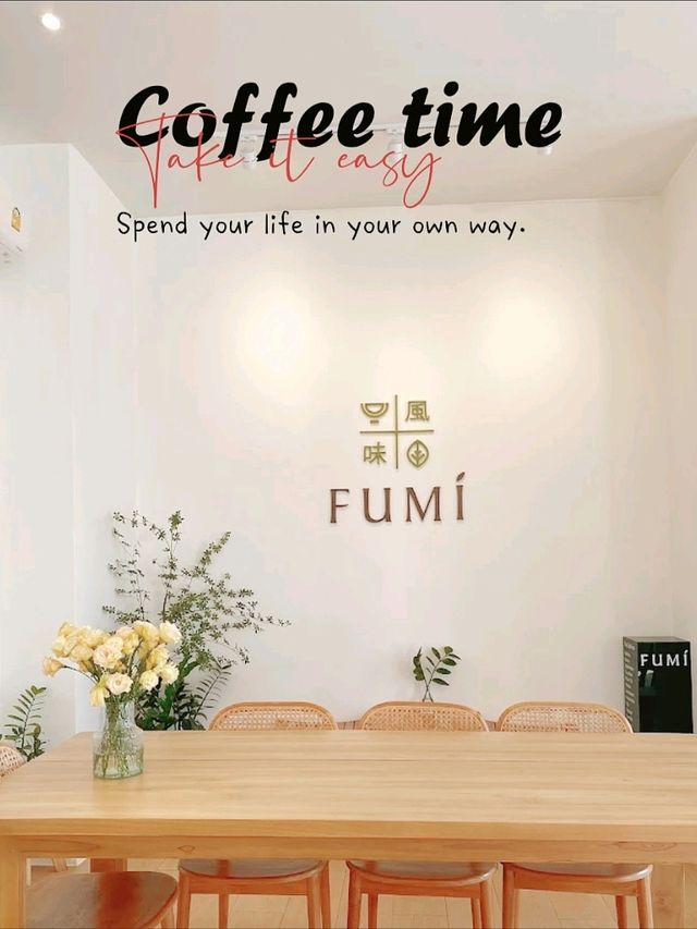 FUMI House Cafe คาเฟ่สไตล์ญี่ปุ่น อบอุ่นเรียบง่าย