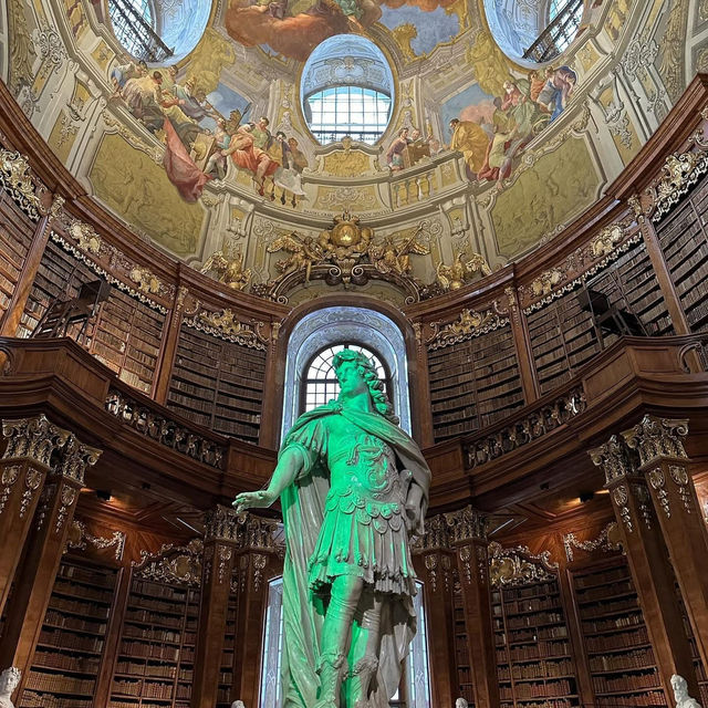 📜 *Austrian National Library: A Baroque Temple of Knowledge* 🏛️✨