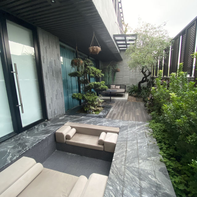 台灣—戶外小陽台+泡池旅館