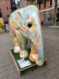 慶祝阿姆斯特丹建城750 週年的Elephant Parade