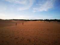 ทะเลทรายแดง (Red sand dunes)