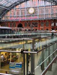St. Pancras International Station🚅聖潘克拉斯站打卡點📸