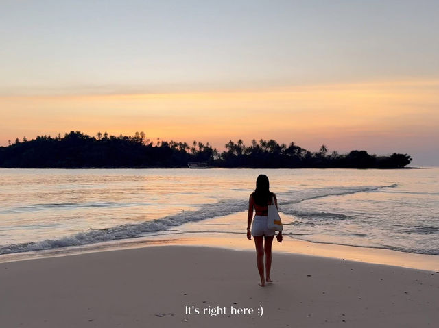 🌅 ดูพระอาทิตย์ตกที่  Secret Beach เกาะกูด 🏝️