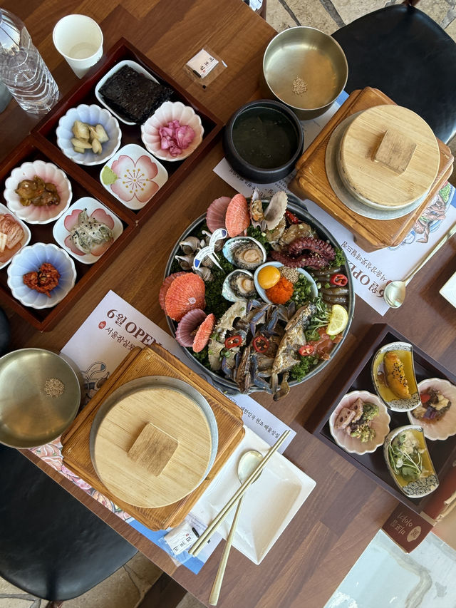 廣安里必去海鮮大餐 mipo jib 🦀