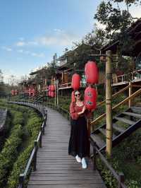 "Charming Stilt Houses & Tea Views – Lee Wine Ruk Thai Experience”
