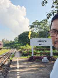 สถานีแม่เมาะจุดพักสำหรับมือเช้าในบรรยากาศท้องถิ่น