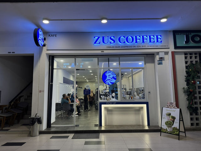 ☕ ZUS Coffee, Sunway Boulevard 88 — The Perfect Post-Dinner Wind Down