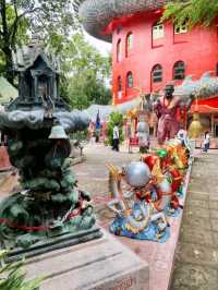 วัดสามพราน  ทำบุญกับมังกรแห่งธรรม