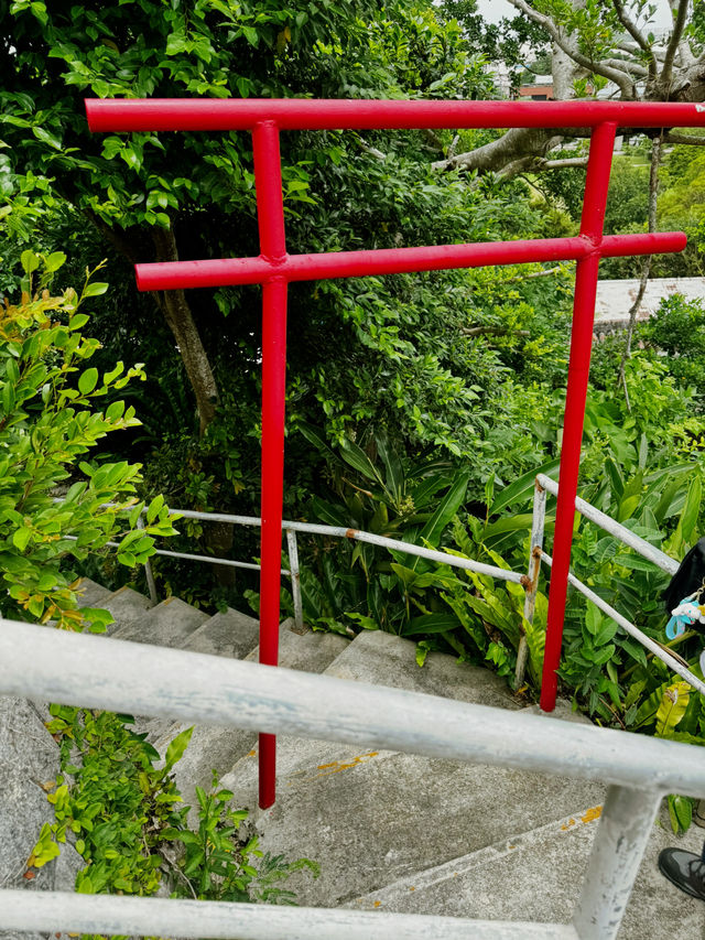 沖繩八社 之一 沖宮～小散步悠閒，位於奧武山公園