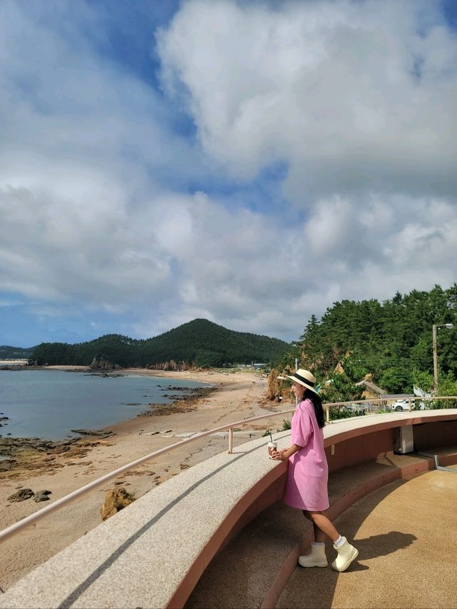 서해바다긴 이국적인 태안 감성카페🩵