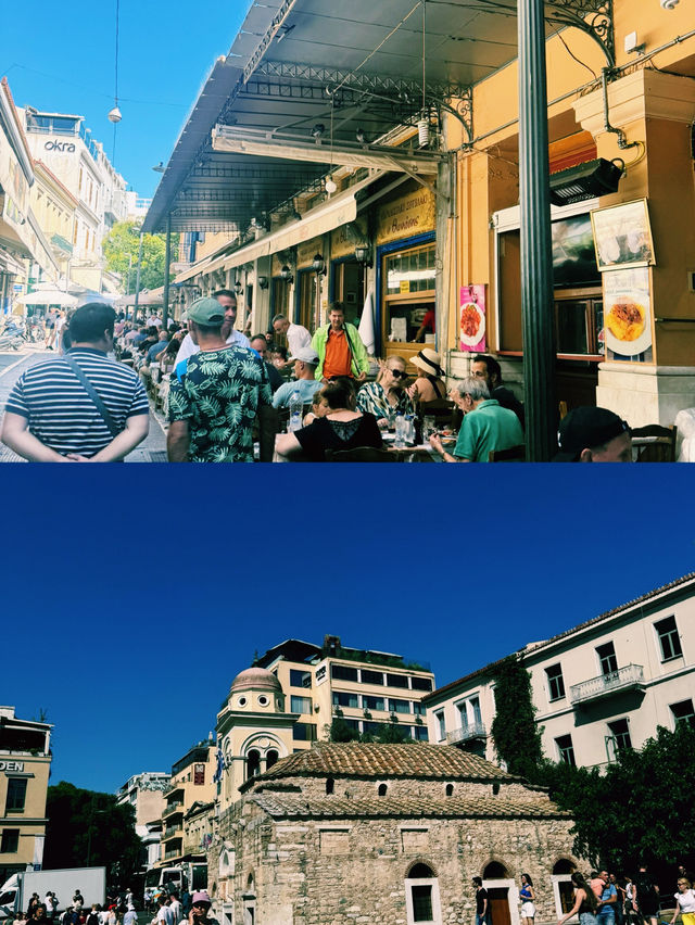 더위와 함께한 아테네 도심 산책 더위와 함께한 아테네 도심 산책