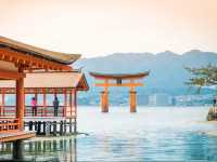 🍁✨ Miyajima – Momijidani Park & Itsukushima Shrine ✨⛩️