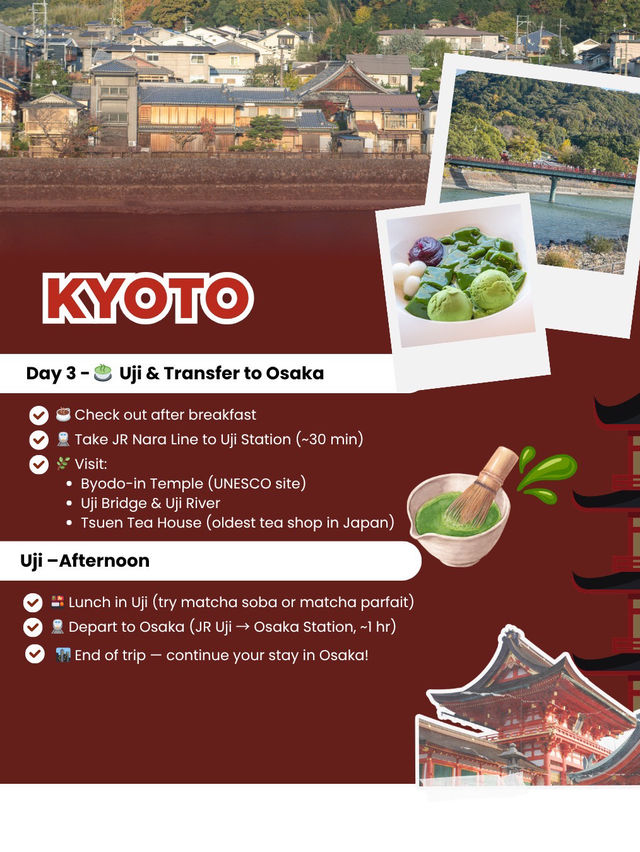 🌸 Kyoto 3 Days 2 Nights