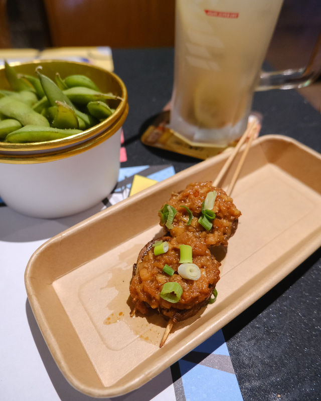 飲酒食串燒同朋友Blibarla