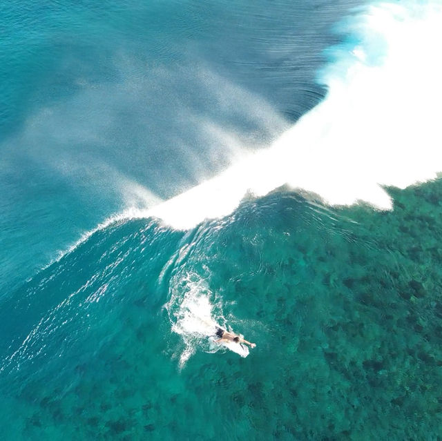 Surfing in Maldives Crystal Clear Water Kaafu Atoll