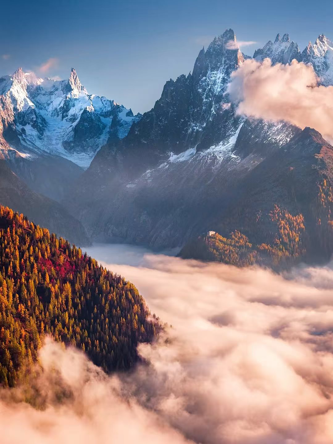 Chamonix-Mont-Blanc – 歐洲屋脊的秋日壯麗
