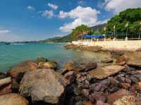 A Narrow Strait of Sand and Sky
