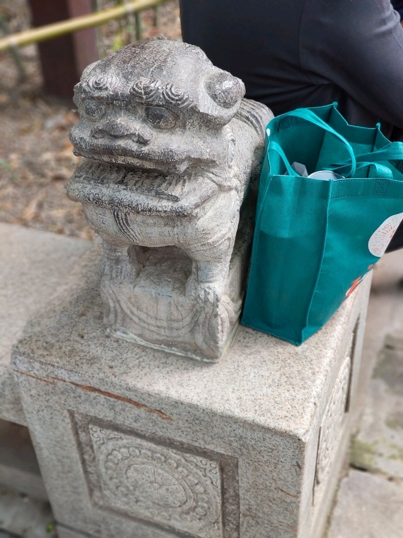 獅子を模した石のオブジェ。 | Trip.com 西安