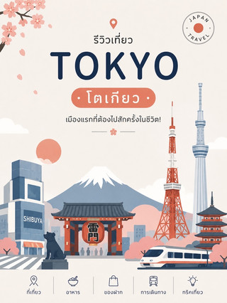 「東京 (Tokyo)」旅遊攻略：必去嘅首個城市。