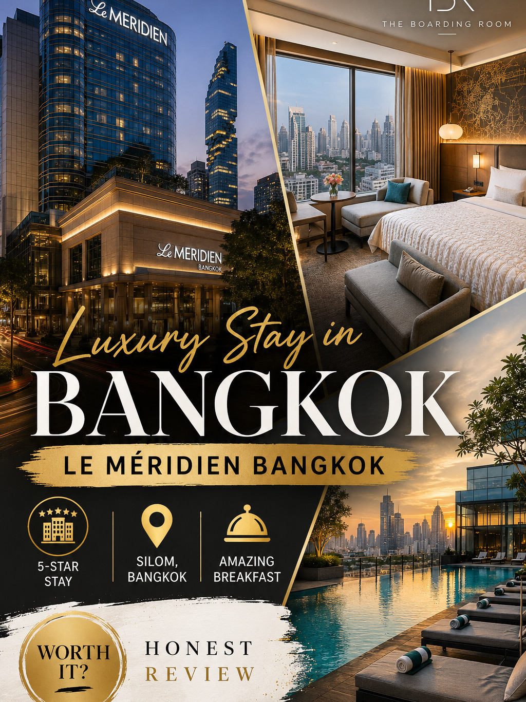 If you’re looking for a hotel that combines convenience, comfort, and a touch of luxury, Le Méridien Bangkok is an easy recommendation.

Located in the heart of Silom, it’s just a short walk from the BTS and MRT, making it incredibly easy to explore Bangkok’s shopping districts, temples, rooftop bars, and street food scene. Despite being in such a busy area, the rooms feel surprisingly peaceful, with floor-to-ceiling windows offering fantastic views of the city skyline.

The rooms are modern, spacious, and thoughtfully designed, with a comfortable bed that makes it easy to recharge after a full day of sightseeing. Service was warm and professional throughout the stay, and the staff consistently went the extra mile to make guests feel welcome.

One of the highlights is the breakfast buffet, which offers an excellent mix of international favourites and authentic Thai dishes. Whether you’re starting your day with fresh pastries, tropical fruit, or a bowl of noodles, there’s plenty to enjoy.

What I loved:
✨ Prime location in Silom
🛏️ Spacious, modern rooms with city views
🍳 Excellent breakfast selection
🏊 Relaxing outdoor pool and well-equipped gym
💯 Friendly, attentive service

Overall rating: ⭐⭐⭐⭐½ (4.5/5)

A fantastic choice for both first-time visitors and frequent travellers who want a comfortable, well-located hotel without compromising on quality. I’d definitely stay here again on my next trip to Bangkok.

📌 Save this for your next Bangkok getaway and let me know what’s your favourite hotel in the city?

 #thailand #wheretostay #bangkokhotel #travel2026 #travel #couplestrip 