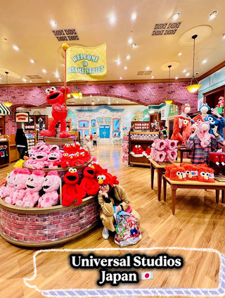 บ๊ายบาย 👋 โซนแก๊งผองเพื่อน Sesame Street 🎢🎡 สวนสนุก Universal Studios Japan🇯🇵