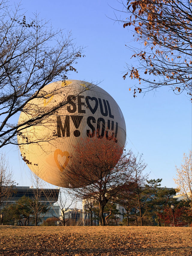ลอยขึ้นเหนือ Yeouido ชมวิวโซลแบบ 360° จากบอลลูนยักษ์