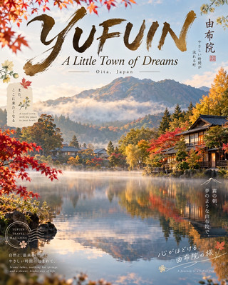🇯🇵 YUFUIN — A small town in the valley that seems straight out of a fairy tale 🍂