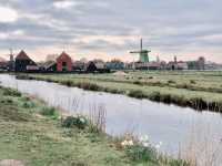 Zaanse Schans Windmills in Netherlands