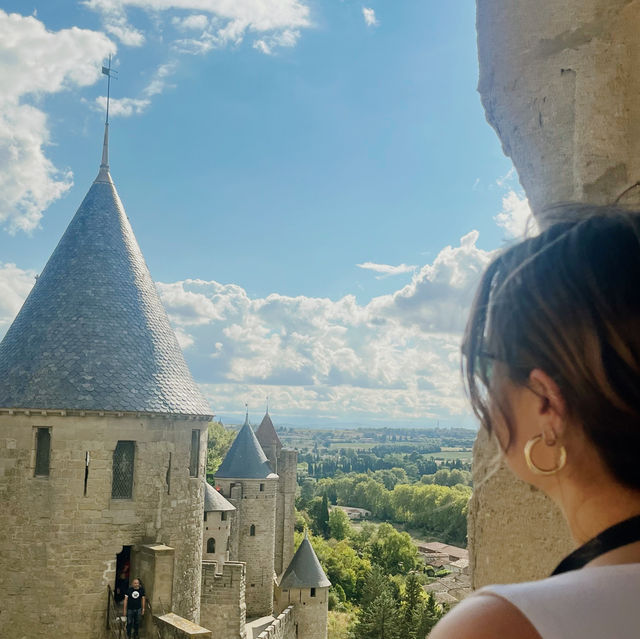 Fairytale Castle in Carcassonne, France