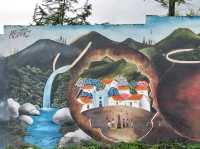 Walking around Otavalo town 