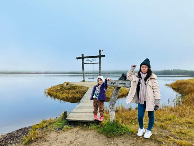 芬蘭🇫🇮景點- Äkäslompolo lake & Ylläs-Swing