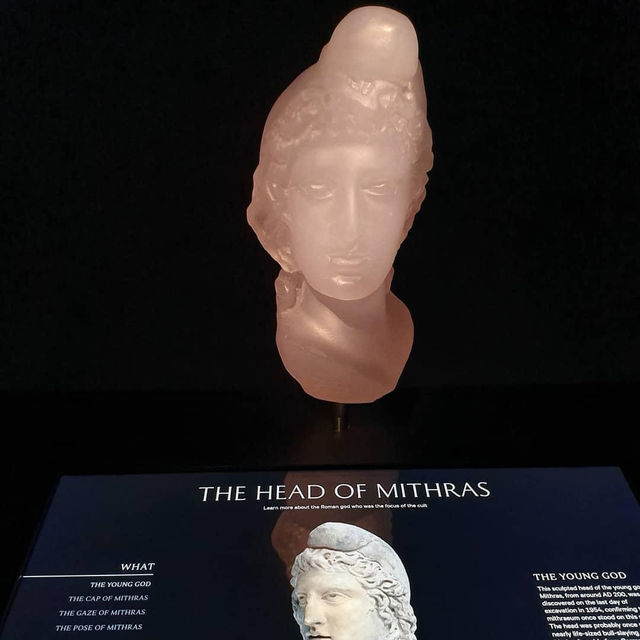 London Mithraeum Bloomberg SPACE 🇬🇧
