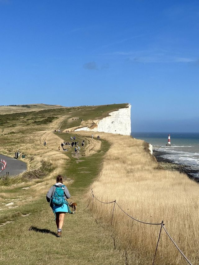 Day trip to Seven Sister Cliff from London😍