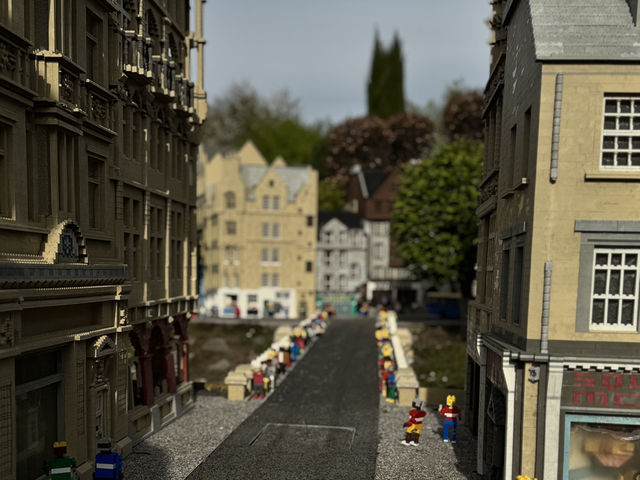 To be a small human in Legoland. Prettier than Westminster 