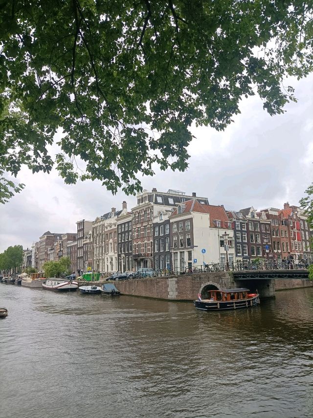 Classic Canal Views of Amsterdam