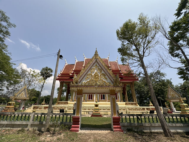 Beautiful temple by the coast