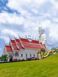 🕊️ Wat Huay Pla Kang – The Serene Giant of Chiang Rai