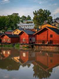 🏘️❄️ “Timeless Charm: My Stroll Through Old Porvoo” ✨🇫🇮