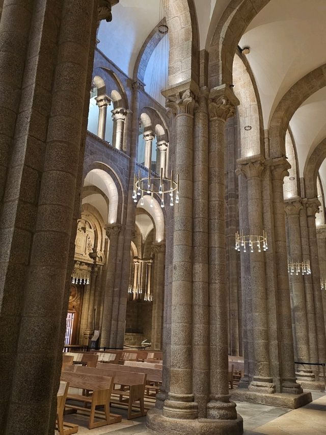 The beauty of Cathedral of Santiago de Compostela