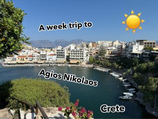 Sunny beach holiday week in Crete 🤩