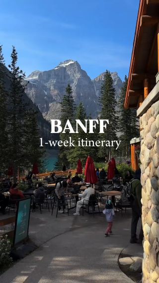 BANFF 1‑week itinerary