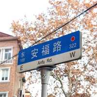 Anfu Road-One of the most beautiful roads in Shanghai 