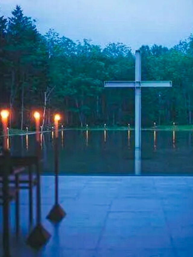 Check in at Tadao Ando's Water Church ✨