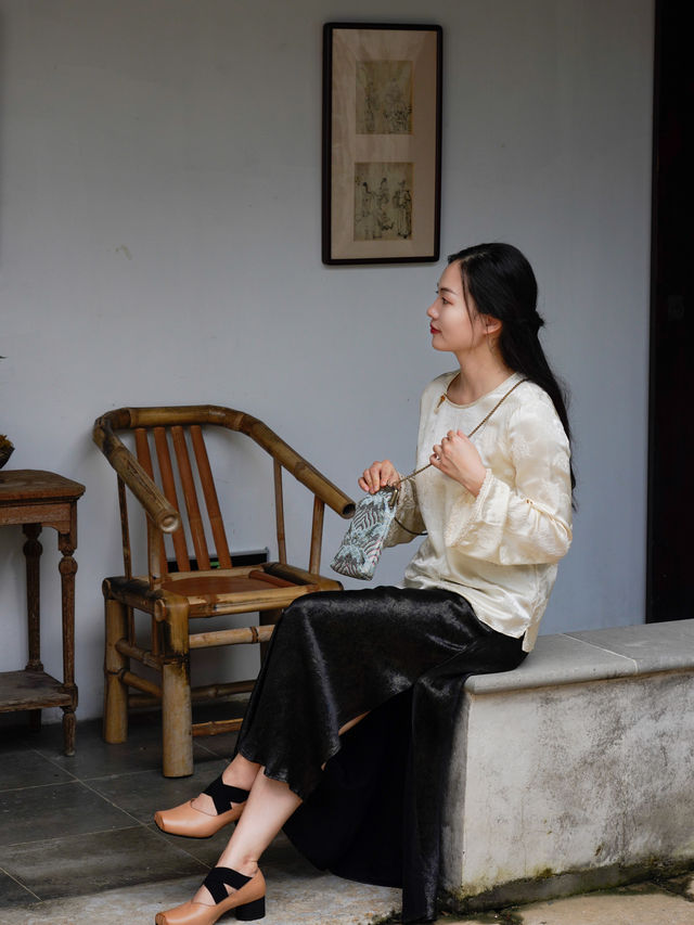 沒想到在蘇州，園林是可以進去住的