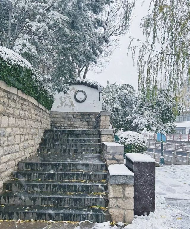 冬日黑虎泉，宛如仙境，不可錯過的雪景！