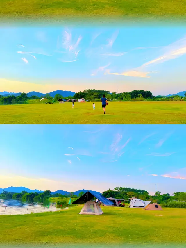 Camping here in winter is too comfortable!