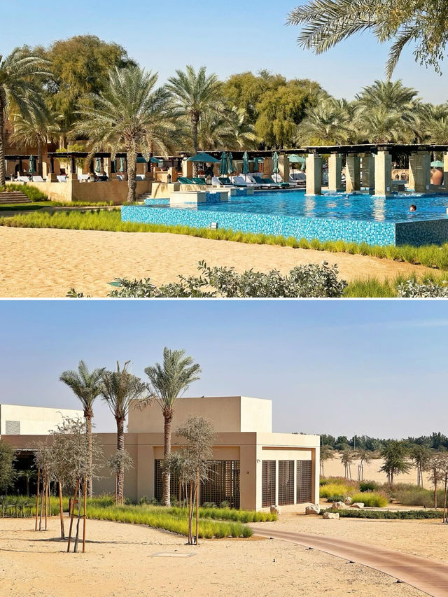 迪拜這家全新的沙漠度假酒店～就連SPA都是單獨的城堡在沙漠裡
