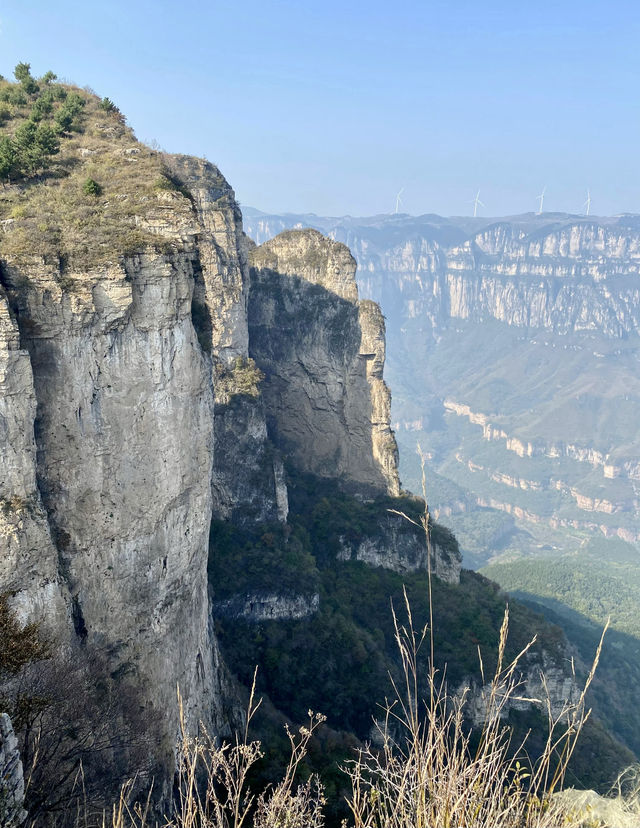 太行山之巔，金燈寺旁邊的南天門