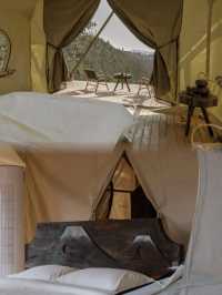 距離成都一小時的親子營地，住進數萬平山谷裡的藝術野奢營地